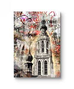 Merk aan de muur Jasper van den Oever