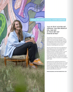 Helemaal Content Marketing Interview voor Breda Business & Lifestyle Magazine